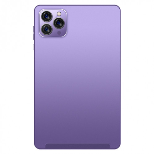 Tablette d'appel téléphonique Tab14 / P14, 1 Go + 16 Go, écran de 8,0 pouces, Identification faciale, Android 5.0 MTK6582 Quad Core, Réseau : 3G, GPS, OTG (Violet) SH968P172-016